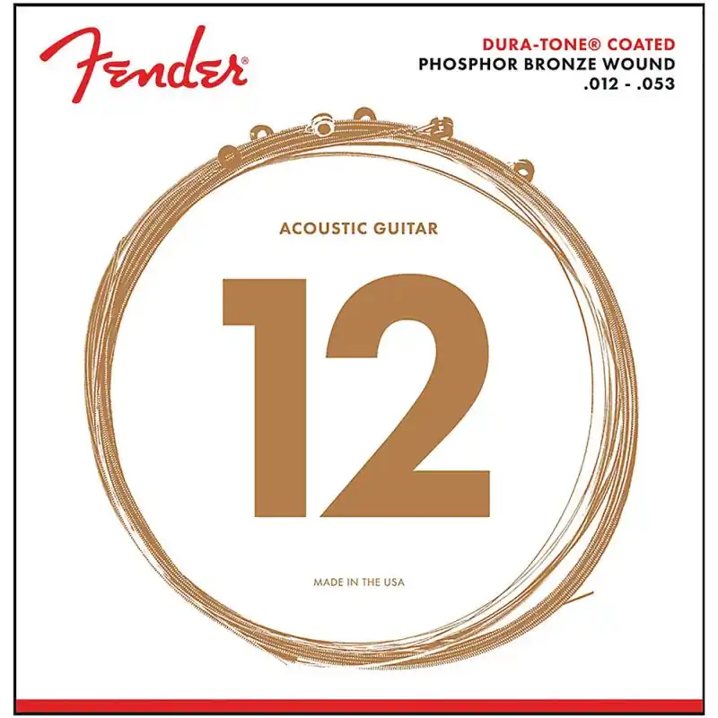 Reduced Price Fender Dura Tone P\\/bronze 860L String Set 12-53