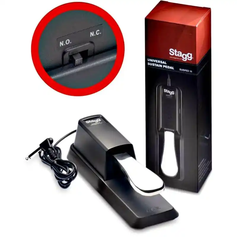 Budget Stagg SUSPED 10 Keyboard Sustain Pedal