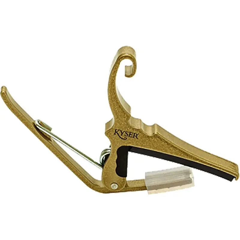 Kyser KG6G Quick Change Guitar Capo, Gold Hot Picks