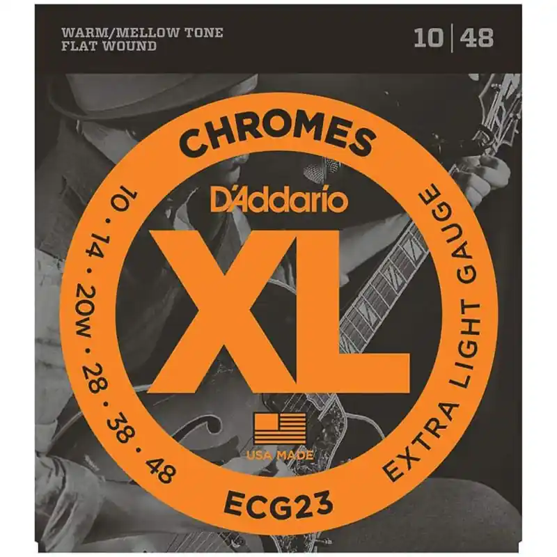 D'Addario ECG23 Chromes Guitar Strings. Ex.L Fan Favorite