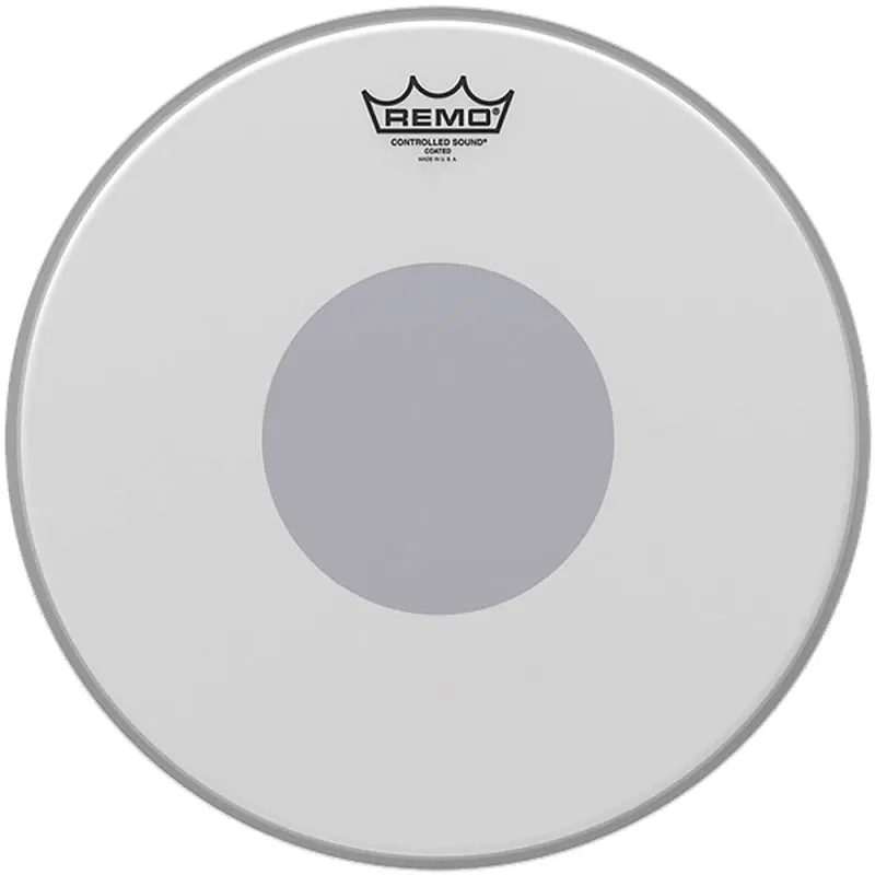Last Chance Remo Coated Snare 14inch Snare Head, Black dot