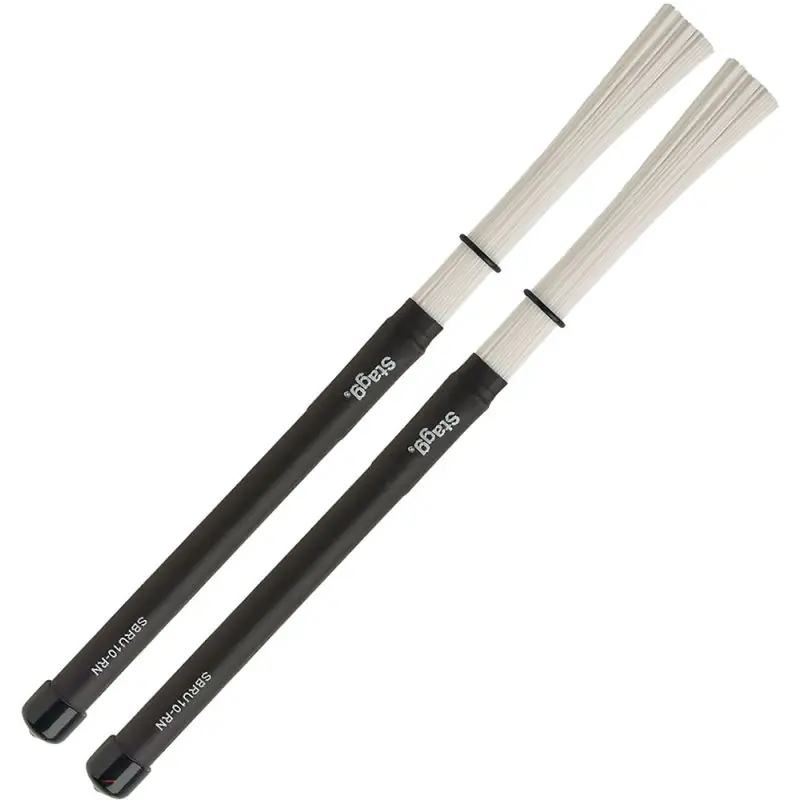 Stagg SBRU10-WN Polybristle Nylon Brushes Mapl Price Drop