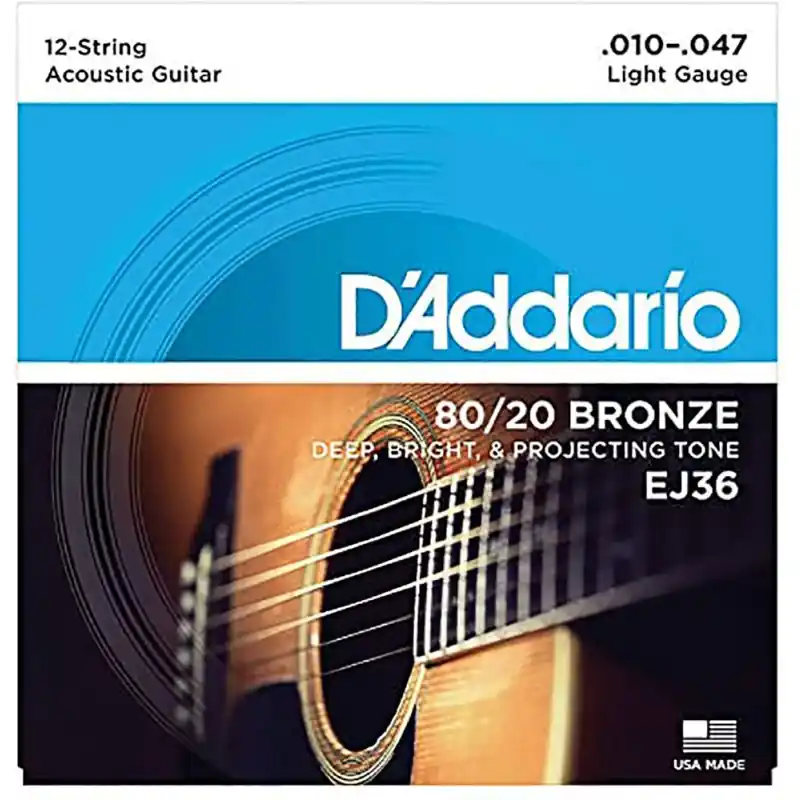 Factory Price D'Addario EJ36 12-String Guitar Strings