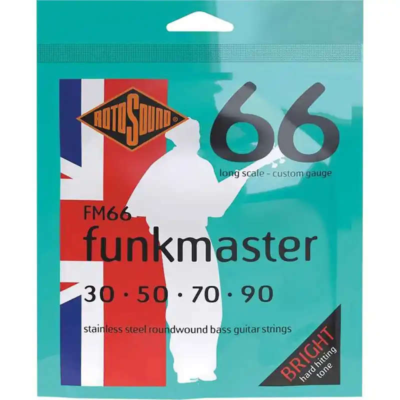 While Supplies Last Rotosound FM66 Funkmaster Bass Guitar Strings