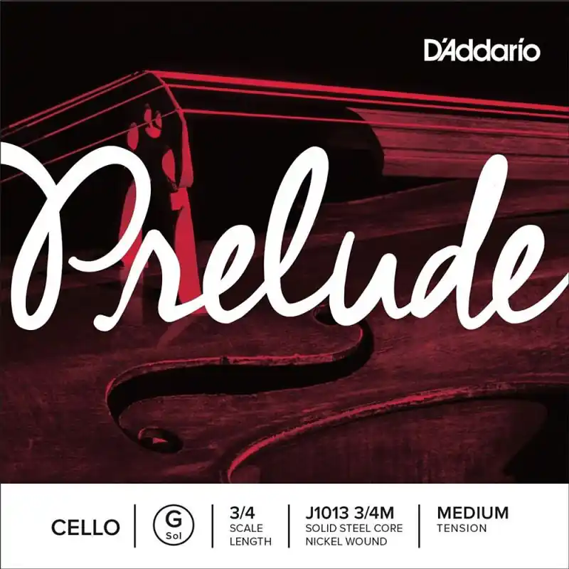 D'Addario J1013 4\\/4M Prelude Cello Single G String Hot Picks