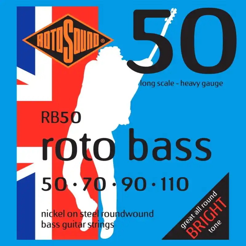 Rotosound RB50 Roto Bass Strings, Heavy Same Day Shipping