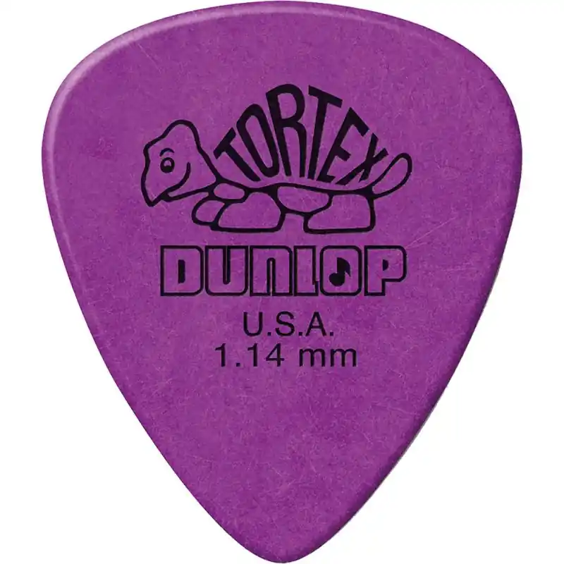 Clearance Dunlop Tortex Standard Pick, Purple. Pk of 12