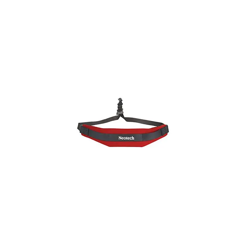 Professional Grade Neotech Soft Saxophone Strap, Red