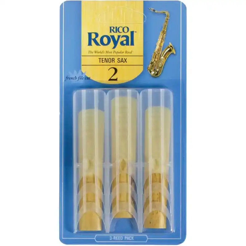 Free Delivery Rico Royal Tenor Sax Reed 2, Pack