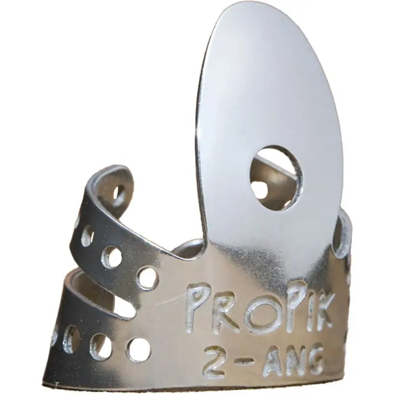 Popular Propik EC Split Angled Nickel Finger Pick, #2