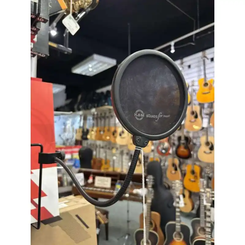 K&M Pop shield mic stand mountable Warranty Included