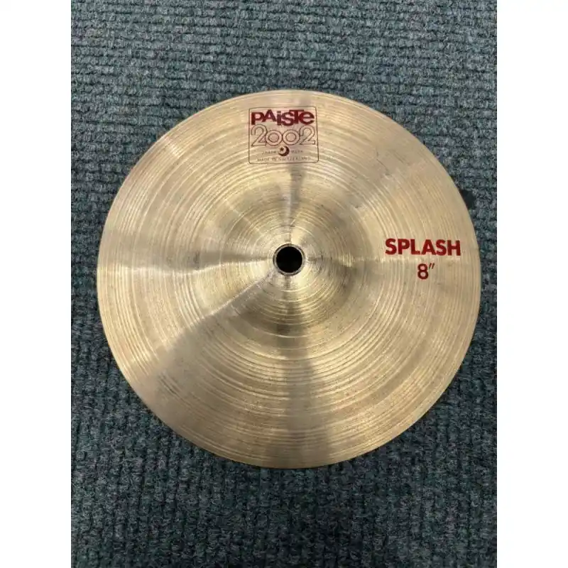 Paiste 2002 8inches splash cymbal Small dent in bell Hot Picks