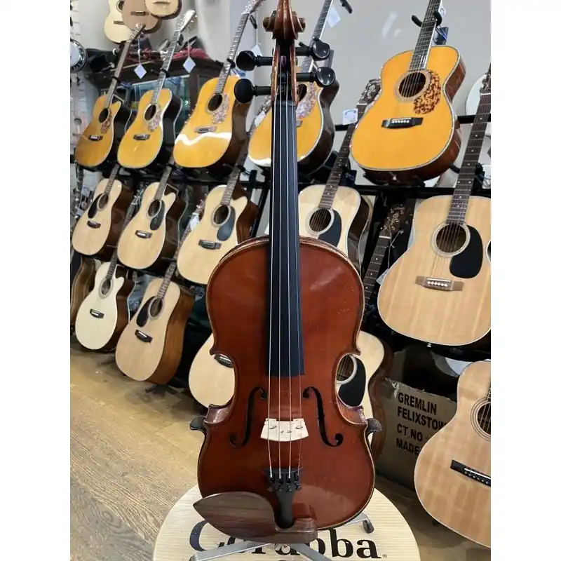 Good 4\\/4 German Violin, Lowendall 1886 Dresden. two piece back, broad flame, brown varnish excellent condit Express Delivery