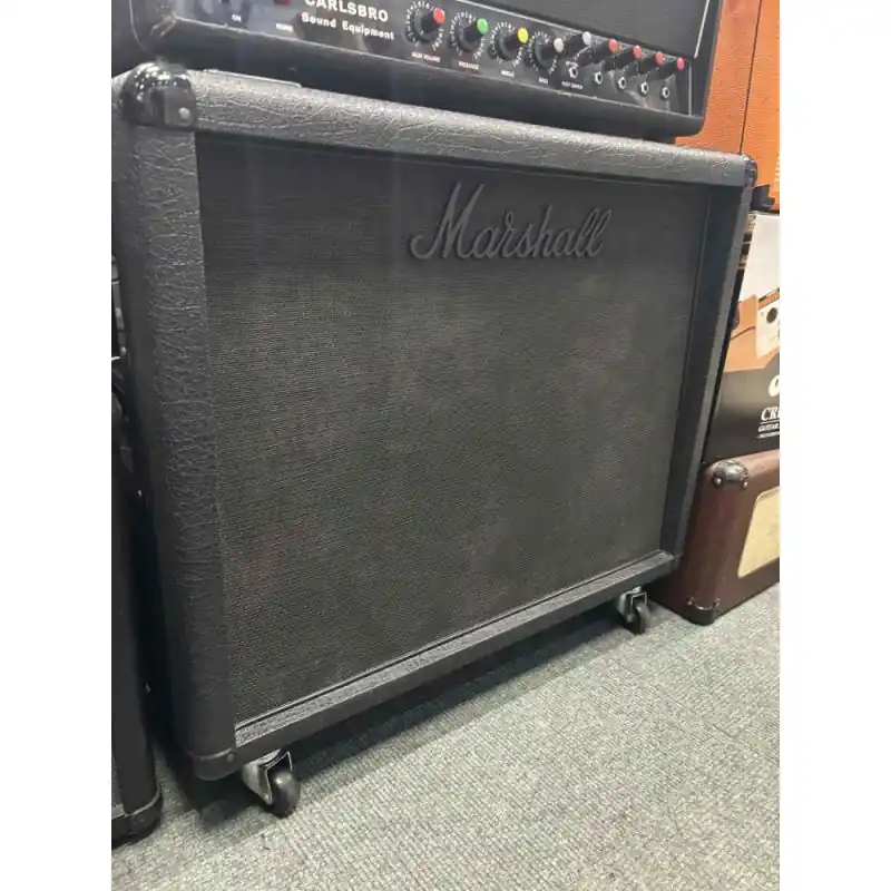 Marshall 1936 2x12inches Guitar Speaker Cab, Stealth Black. Made in England 2 x Celestion G12T-75 Factory Price