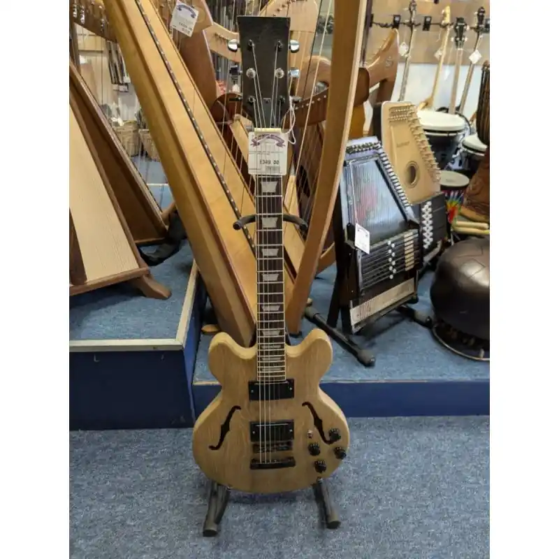 Next Day Delivery Italian Made Hollowbody Electric Guitar. EMG Pickups