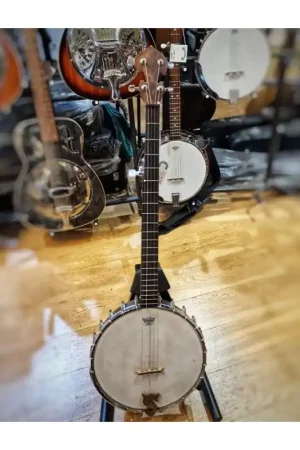 Andy Smith 5 String Open Back Banjo, handmade in Warwickshire comes with back plate and resonator, includin Genuine