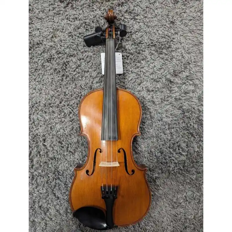 Best Seller French Violin Circa 1920s. Recently Serviced. 2pc back. In Old Wooden Case w\\/ Bow