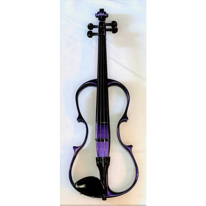 4\\/4 Electric violin by Fidelius in purple Flash Sale