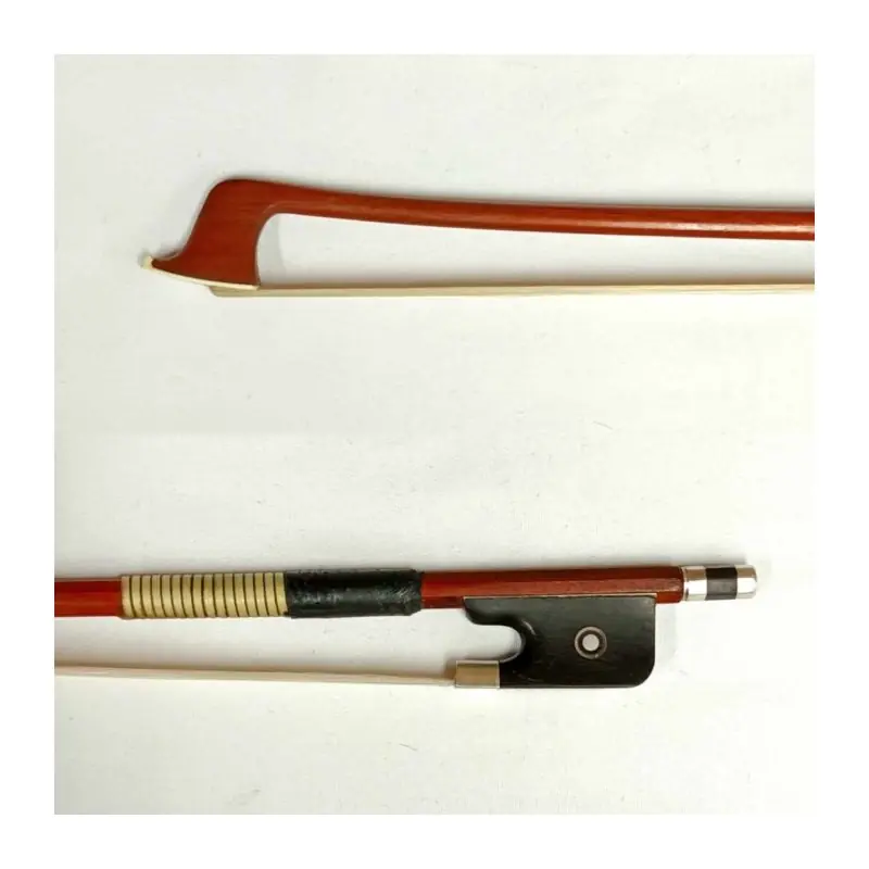 Bulk Order German viola bow, mid 20th c. Silver mounted, pernambuco stick, parisian eye 65g