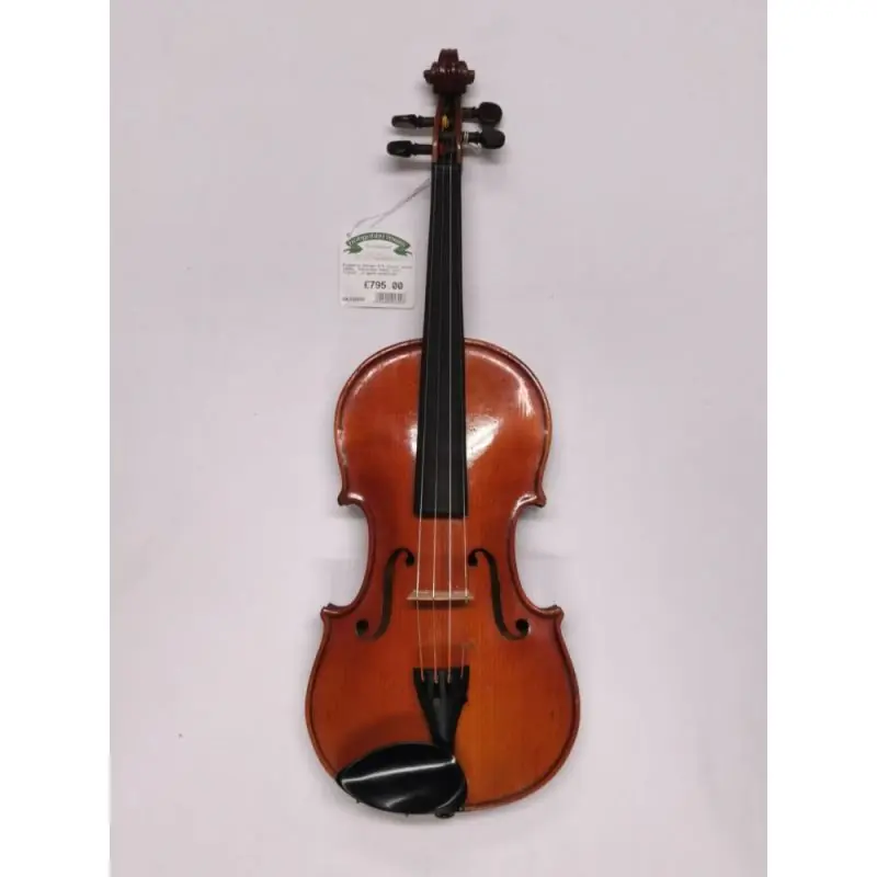 Fast Shipping Probably German 4\\/4 Violin circa 1920s, two-piece back, well flamed, in good condition