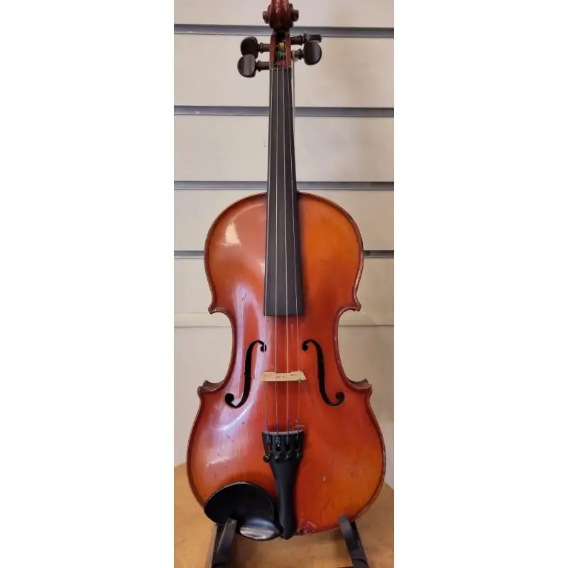 While Supplies Last French 3\\/4 violin Copie de Stradivarius circa 1920's One piece back orange\\/brown varnish in good condition.