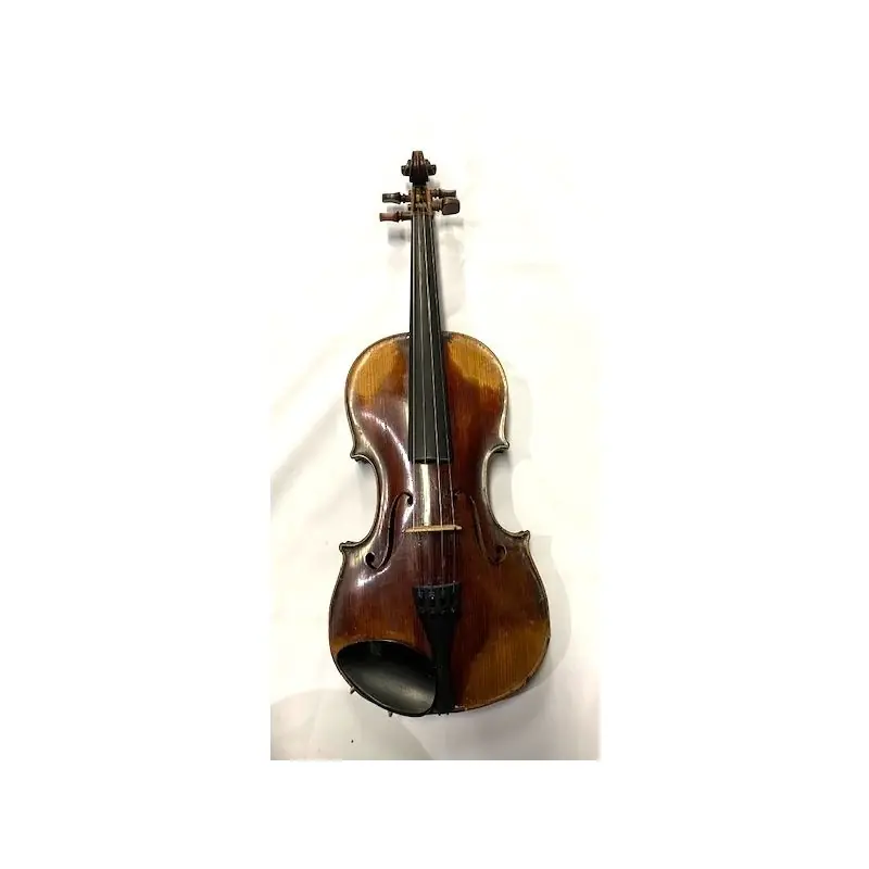 Budget Old German Klingenthal 4\\/4 Violin Circa 1880, red shaded varnish, 2 piece back, new setup, excellent condit