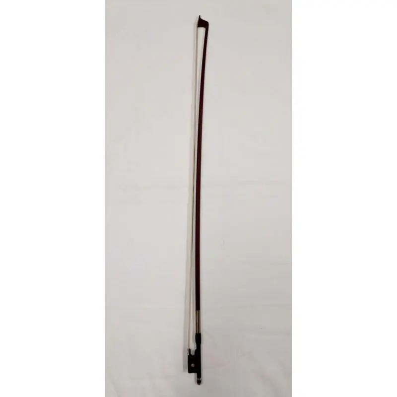 Next Day Delivery German 4\\/4 Violin Bow by Walter Mettal, silver mounted, hex stick, pernambuco