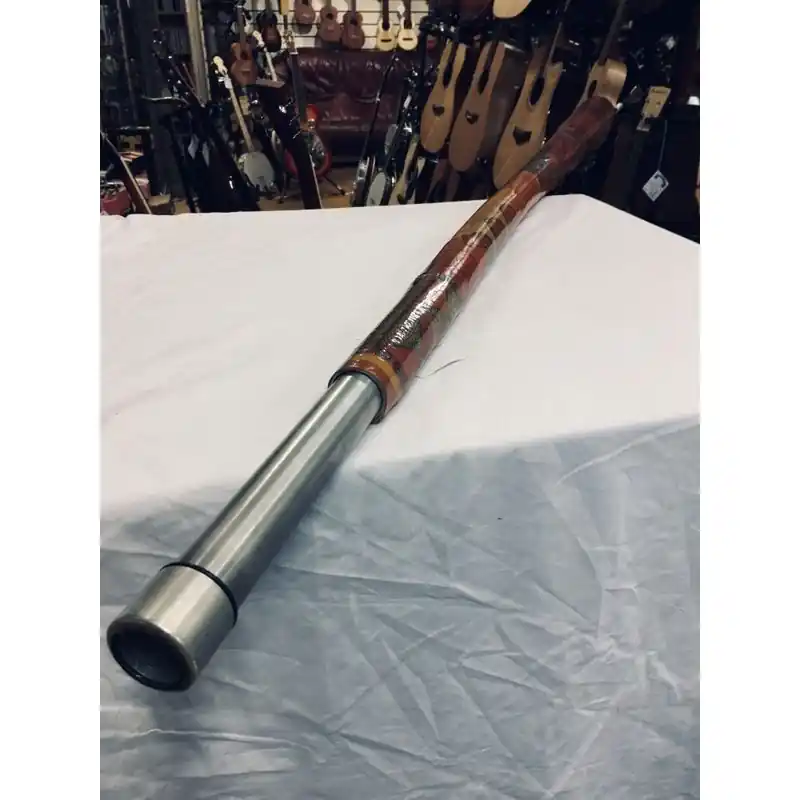 Flash Sale Tuneable Yellow Fabric Didgeridoo with bag
