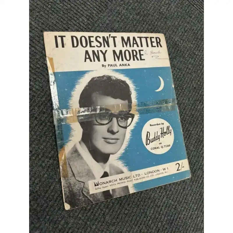 Discount It Doesnt Matter Anymore by Paul Anka , Buddy Holly 1958