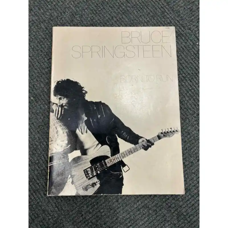 Bruce Springsteen Born to Run Book 1975 Flash Sale
