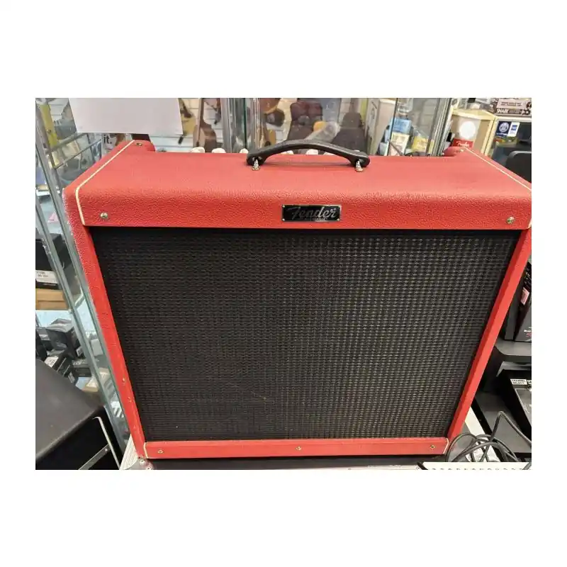 Fast Shipping Fender Hot Rod DeVille 212 III 3-Channel 60-Watt 2x12 Valve Combo. Special limited edition Red complete wit