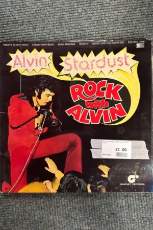 Alvin Stardust Rock with Alvin Vinyl Final Sale