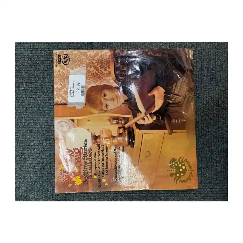 Original Wendy Craig Bedtime Stories & Lullabies Vinyl