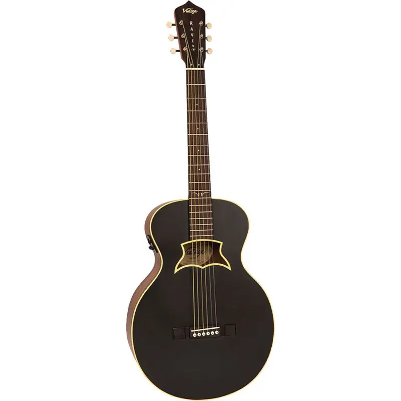 Vintage Raven Paul Brett Electro Acoustic Guitar Limited Edition