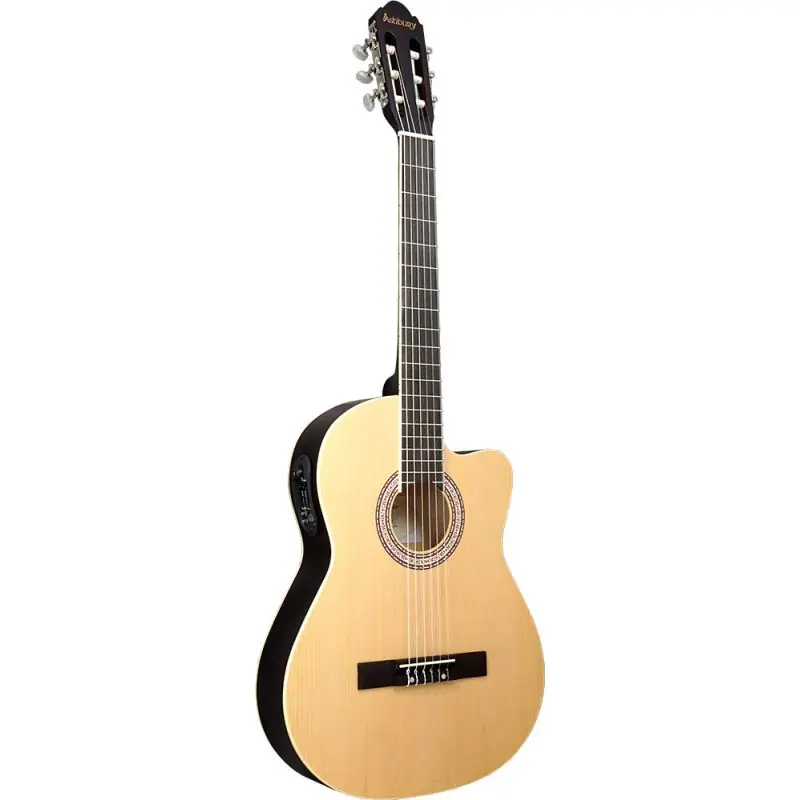 Original Ashbury AGC-320EC Classical Guitar, Thin Body