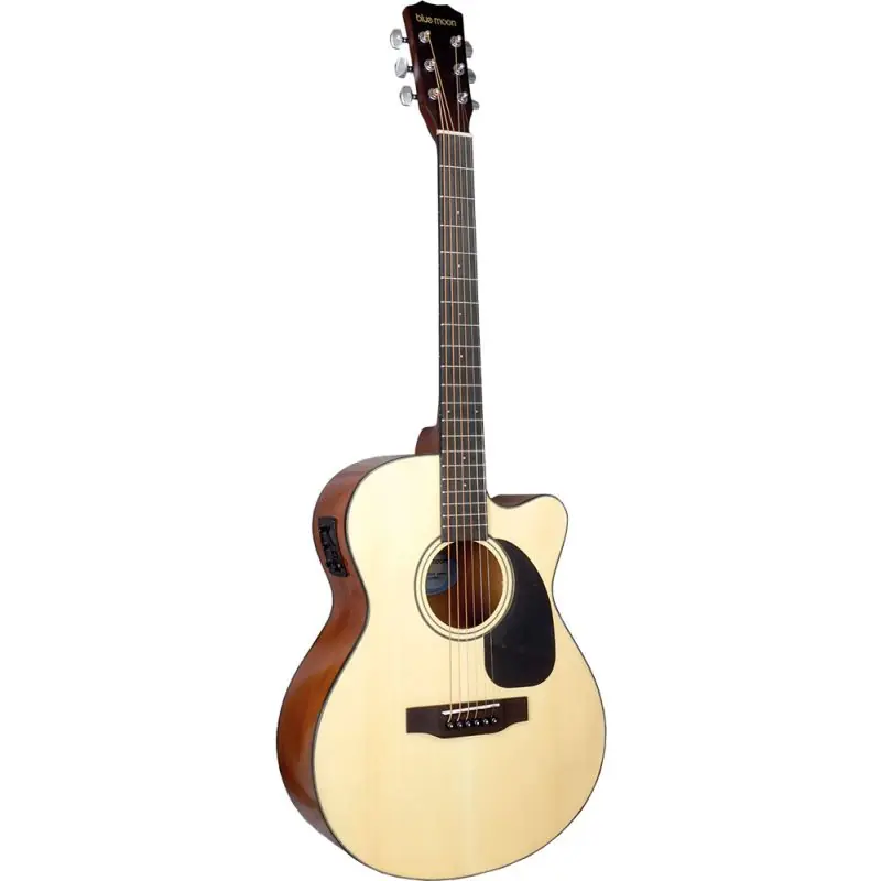 Discount Blue Moon BG-34EN Electro Acoustic Guitar, Nat