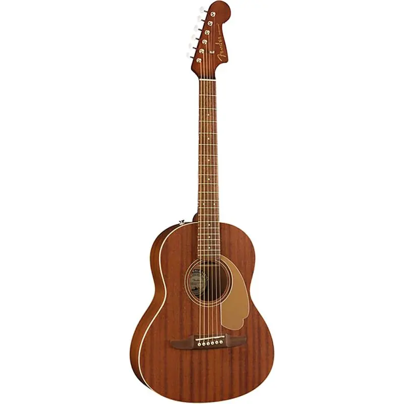 Fender Sonoran Mini 3\\/4 Size Travel Guitar, Mah Next Day Delivery