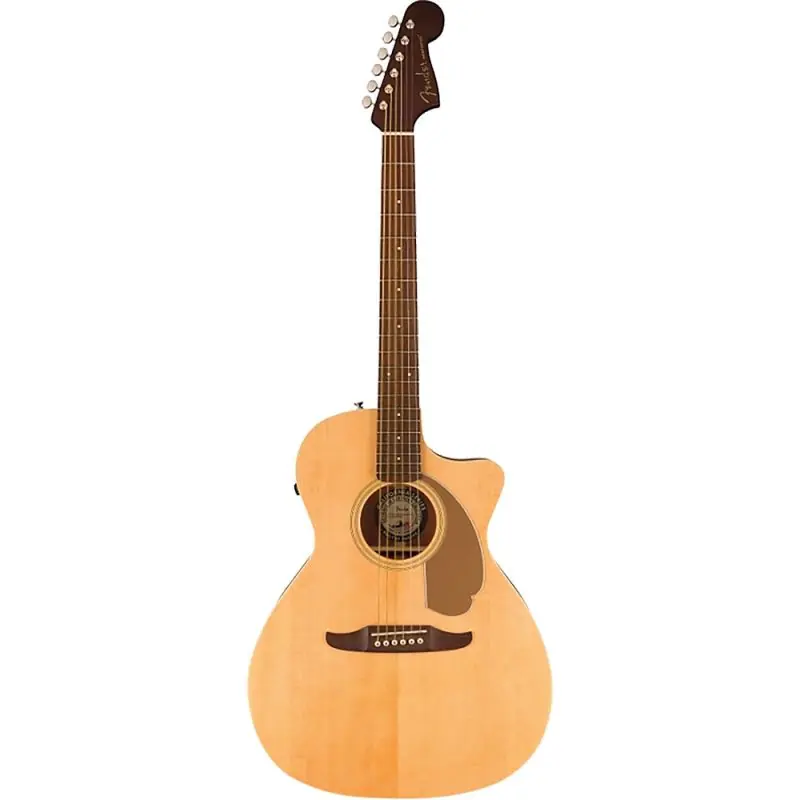 Markdown Fender Newporter Player Acoustic Guitar. Solid Spruce (ID: FE54212)