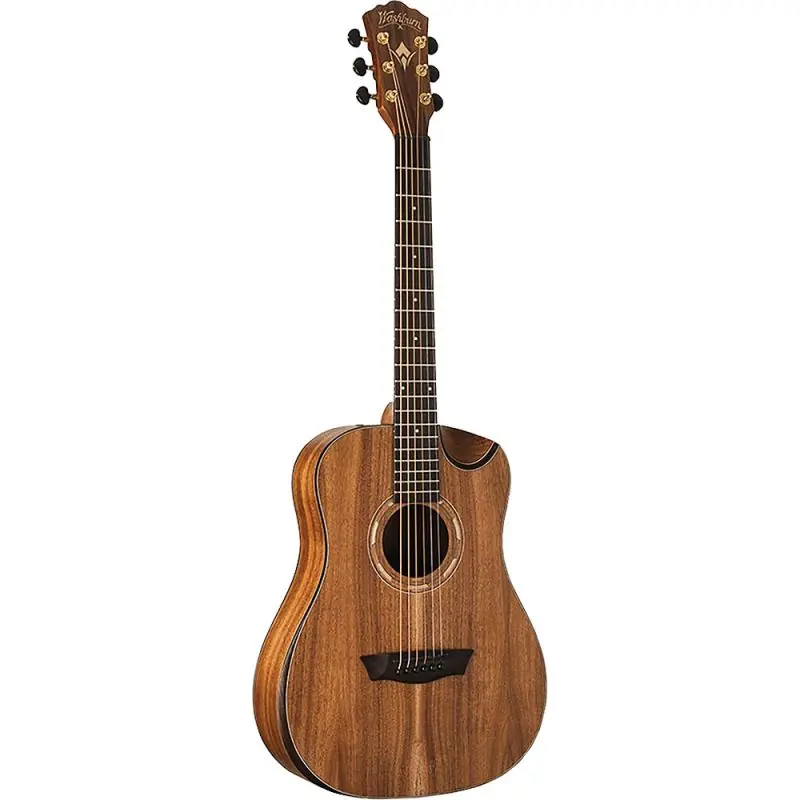Authentic Washburn Apprentice G-Mini 5 Travel Acoustic Guitar (ID: WA52221)