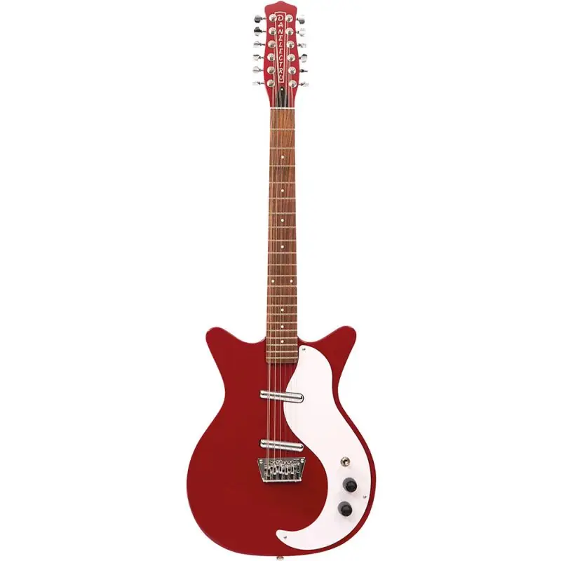 Seasonal Sale Danelectro DC59RD-12 12 String Electric Guitar, Red