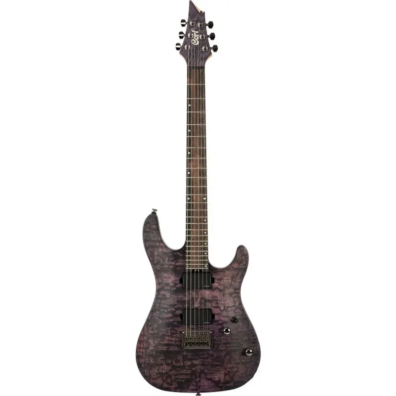 Cort KX500-EDV Electric Guitar, Etched Violet Handmade
