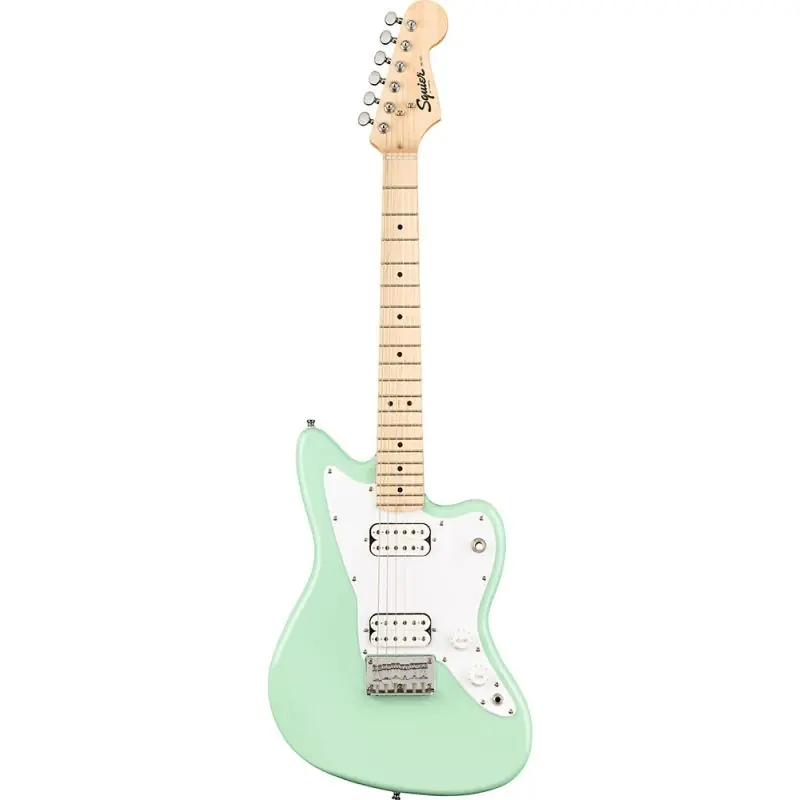 Squier Mini Jazzmaster Guitar HH, Green Cheap