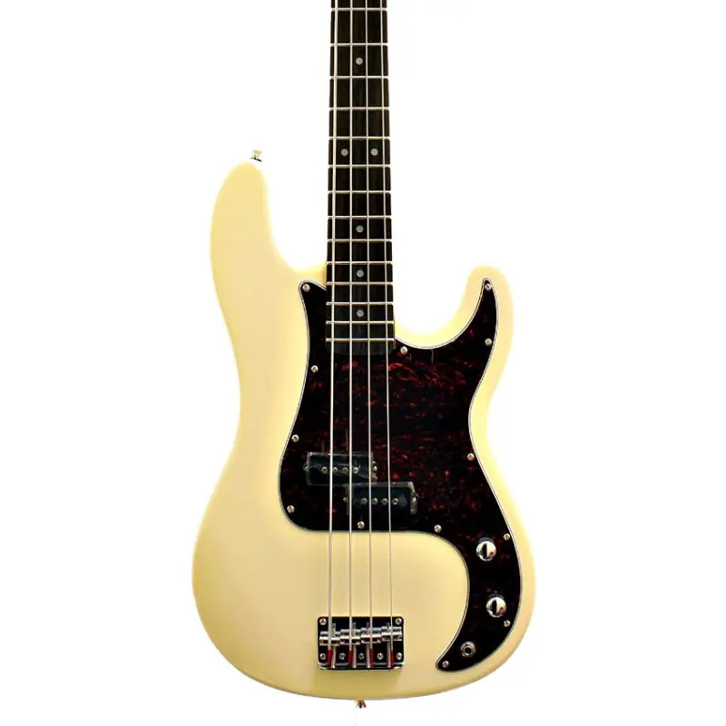 Super Sale SX 8695WH Electric Bass PB Vintage White