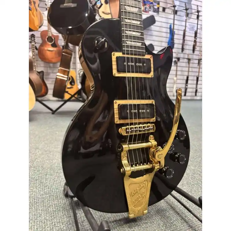 Super Sale Gibson Les Paul Studio Junior with Gold Bigsby Phase switch and varitone Made in Nashville Feb 1995