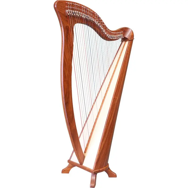 Hot Picks Glenluce Maberry 34 String Floor Harp (ID: GX60056)