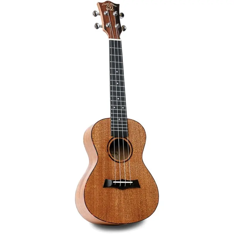 Last Chance Snail UKC-458E Concert Ukulele, Red Binding