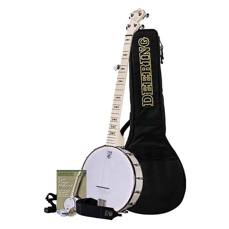 Limited Offer Deering GP-BR Goodtime Openback Banjo Pack