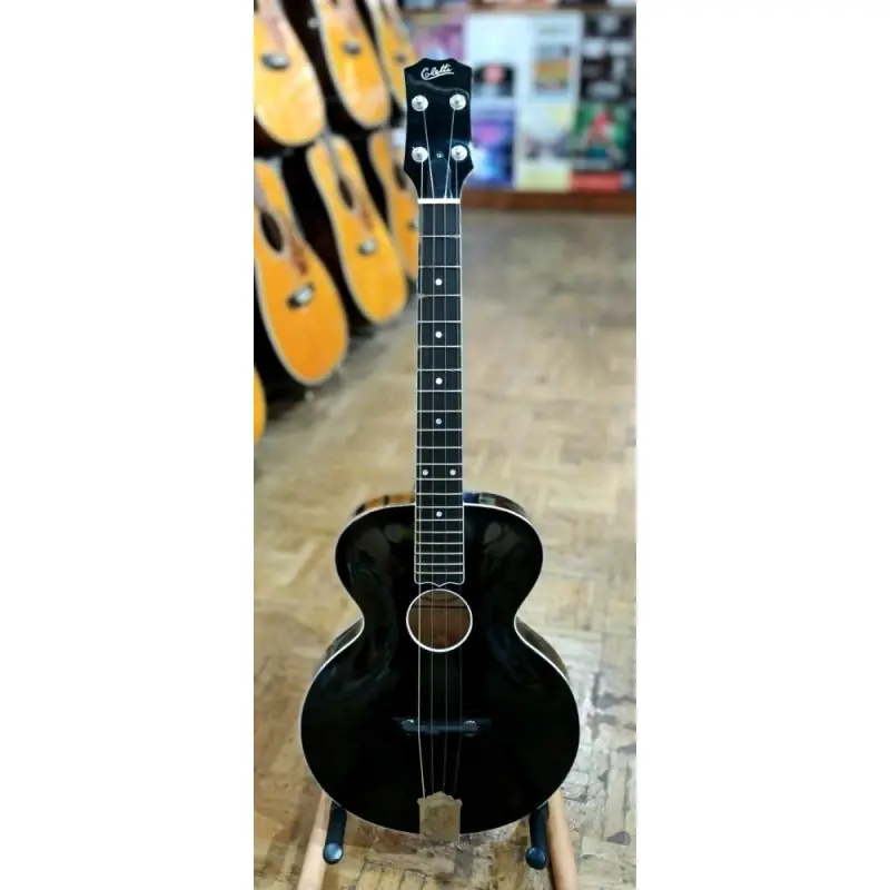 Special Discount Martin Coletti Tenor Archtop Ukulele, Handmade in the UK, Black, 19inches Scale Length, New, w\\/ Hard Case