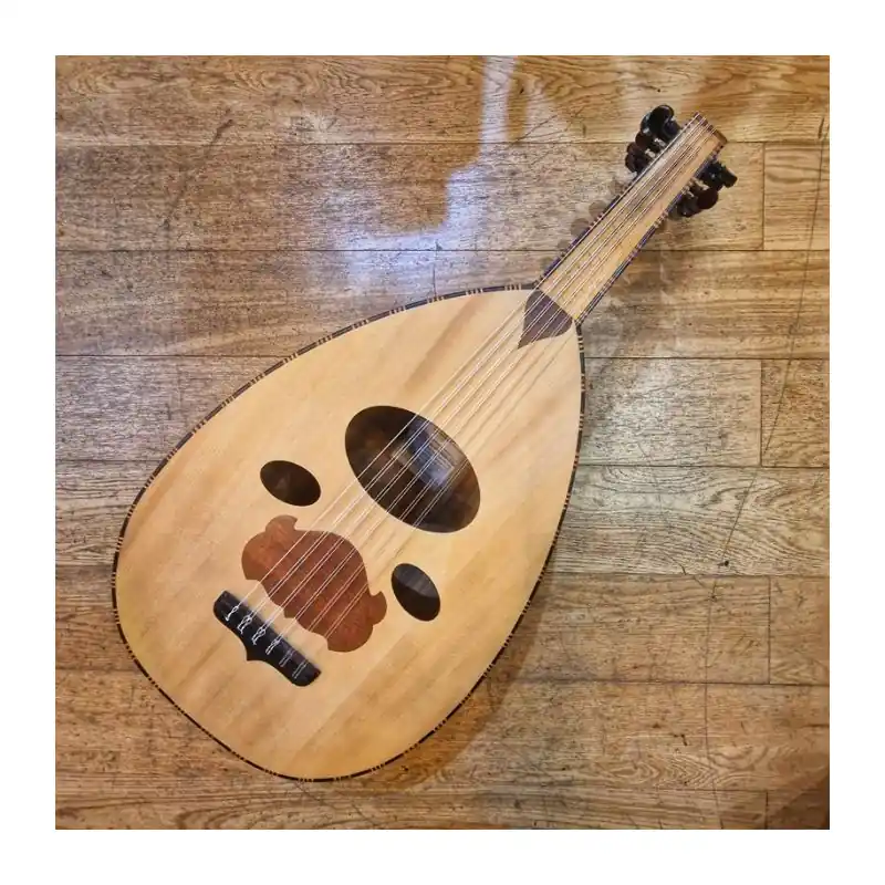 Sukar Oud, made in Syria, spruce top, walnut bowl. Final Sale