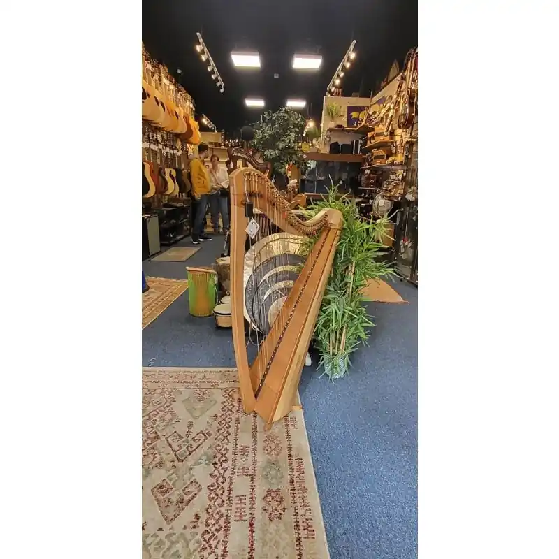Shop Now Nigel Morgan Ceilidh harp, 34 String, fully levered, made in the UK